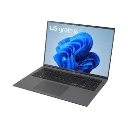 LG gram - Intel Core i7 - 1260P - jusqu'à 4.7 GHz - Evo - Win 11 Home Advanced - Carte graphique Int... (16Z90Q-G.AD7CF)_1